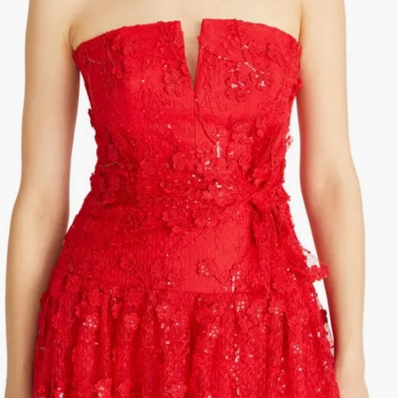 ML Monique Lhuillier gown - Picture 3 of 6